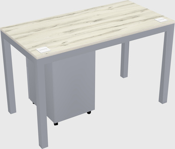 Rectangular desk