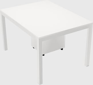 Rectangular desk