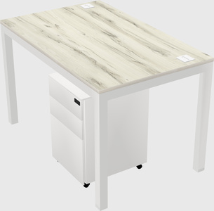 Rectangular desk