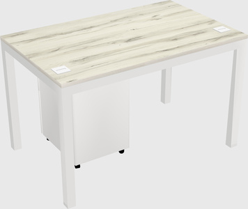 Rectangular desk