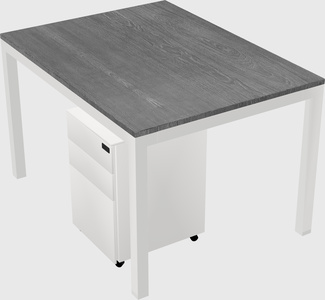 Rectangular desk