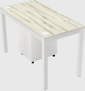 Rectangular desk