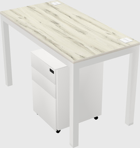 Rectangular desk