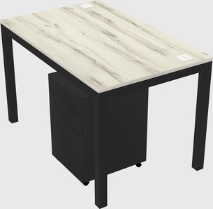 Rectangular desk