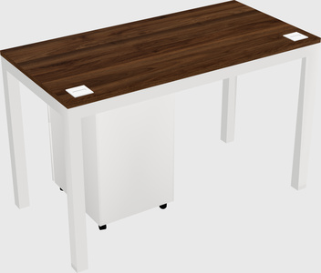 Rectangular desk