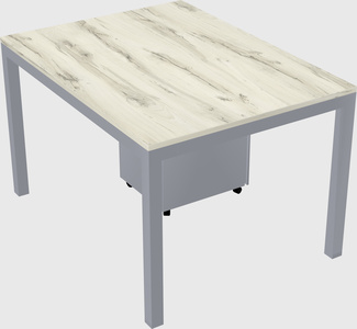 Rectangular desk