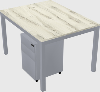 Rectangular desk