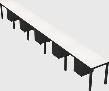 Rectangular desk