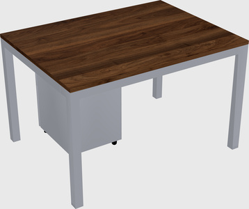 Rectangular desk