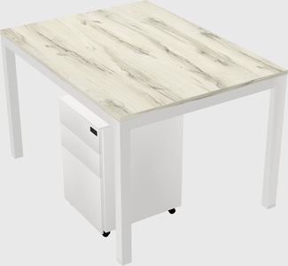 Rectangular desk