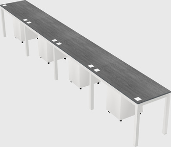 Rectangular desk