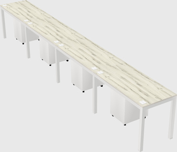 Rectangular desk