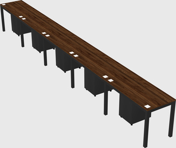 Rectangular desk