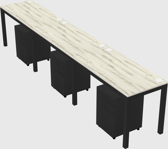 Rectangular desk