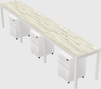 Rectangular desk
