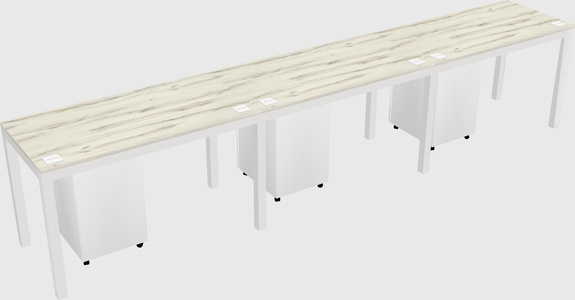 Rectangular desk