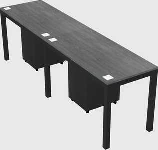 Rectangular desk