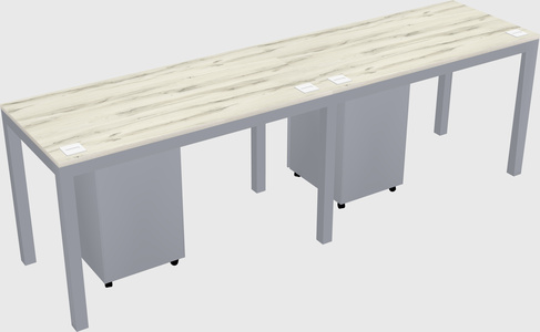 Rectangular desk