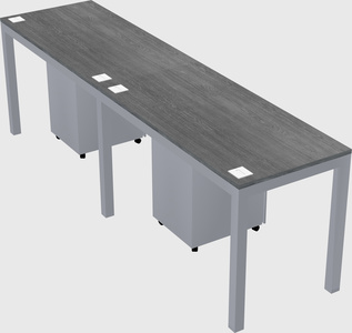 Rectangular desk