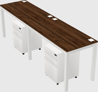 Rectangular desk