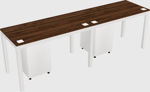 Rectangular desk