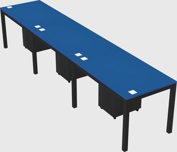 Rectangular desk