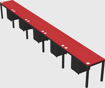 Rectangular desk