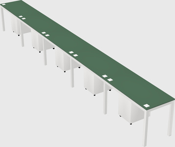 Rectangular desk