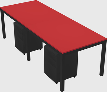 Rectangular desk
