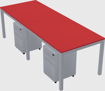 Rectangular desk