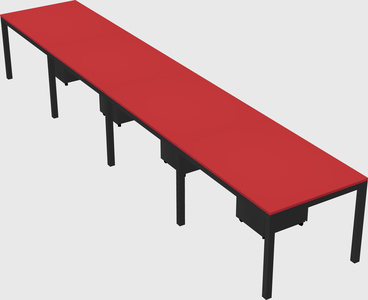Rectangular desk