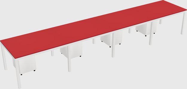 Rectangular desk