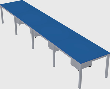 Rectangular desk