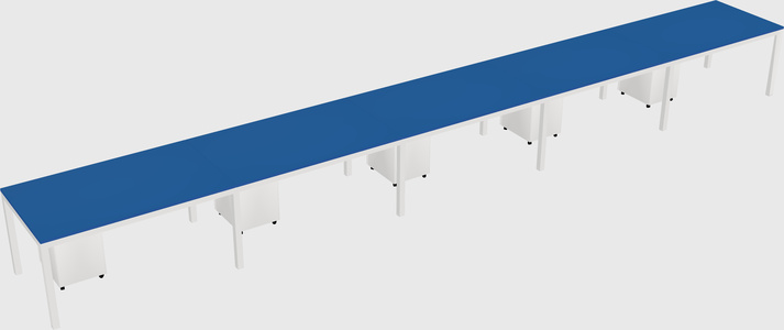 Rectangular desk