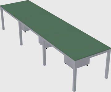 Rectangular desk