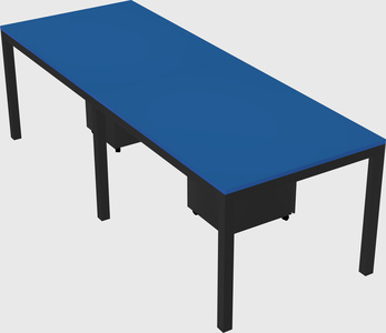 Rectangular desk