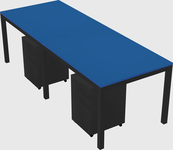 Rectangular desk