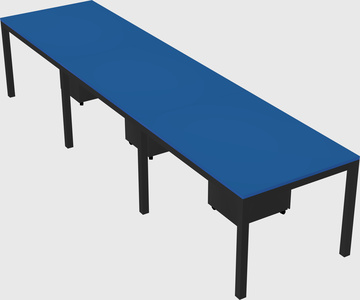 Rectangular desk