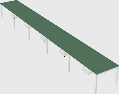 Rectangular desk