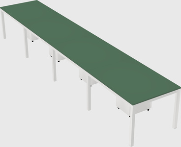 Rectangular desk
