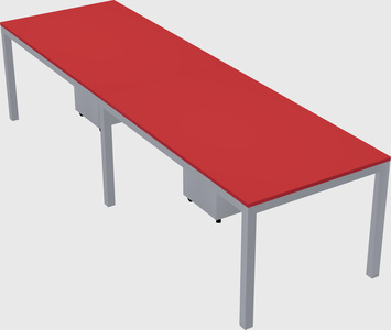 Rectangular desk