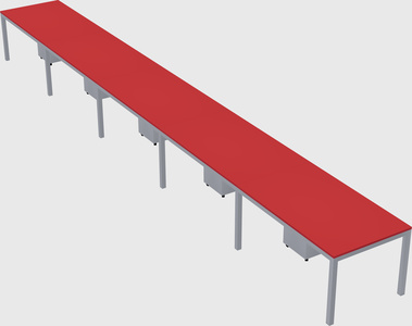 Rectangular desk