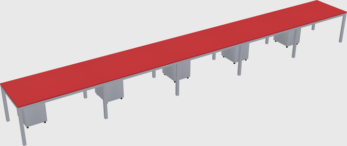Rectangular desk