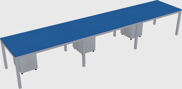 Rectangular desk