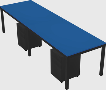 Rectangular desk