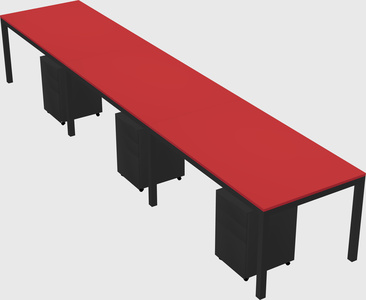 Rectangular desk