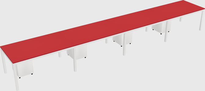 Rectangular desk