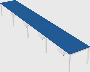 Rectangular desk