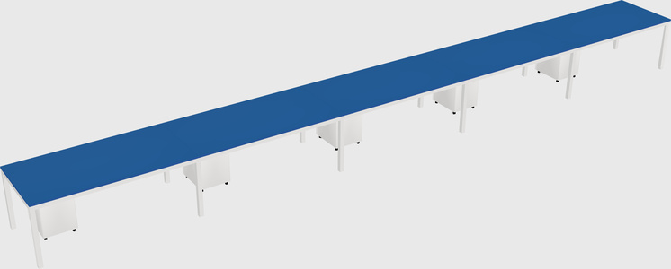 Rectangular desk