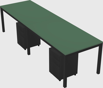 Rectangular desk